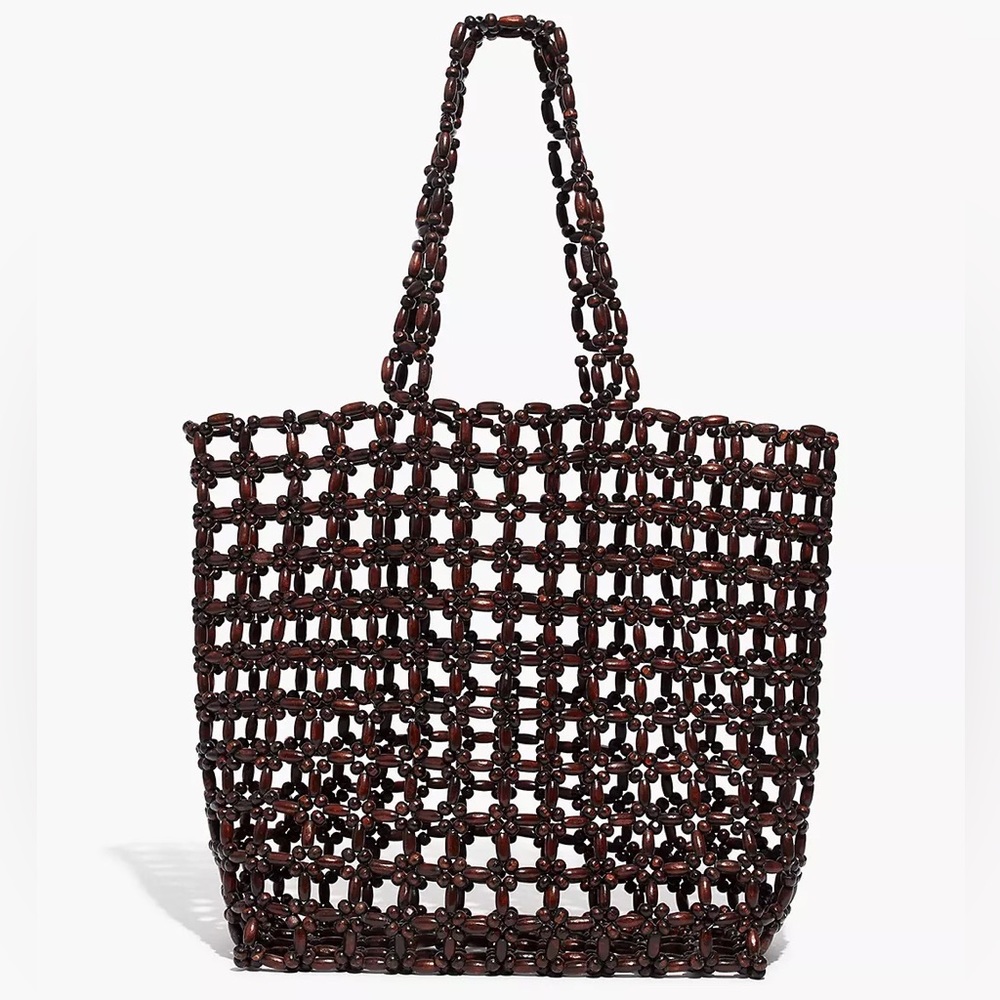 Madewell Medium Transport Tote: Beaded Edition